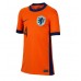 Niederlande Virgil van Dijk #4 Replik Heimtrikot Damen EM 2024 Kurzarm